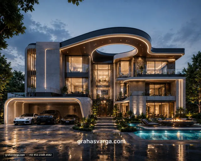 Arsitektur untuk Kabupaten Lanny Jaya. — pandangan arsitektur 3